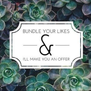 Bundle 2 or more items & SAVE!